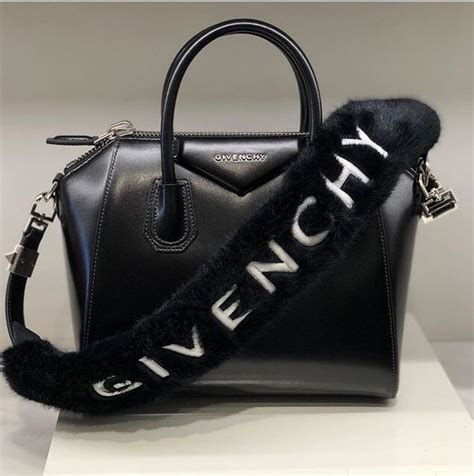 givenchy bag fur strap|GIVENCHY strap in webbing in .